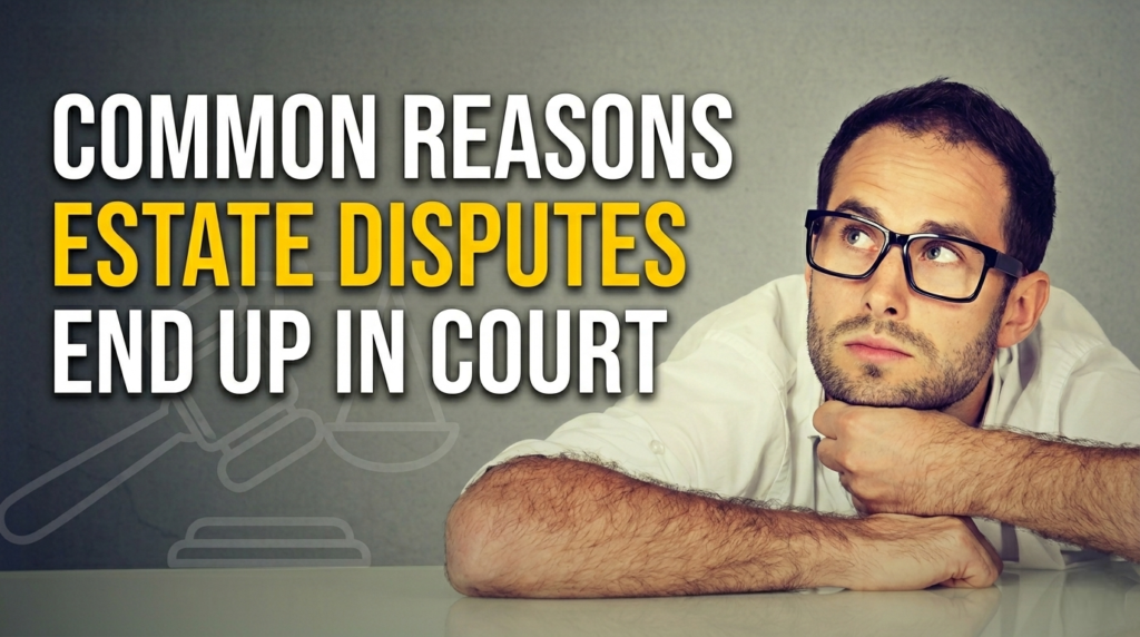 Common Reasons Estate Disputes