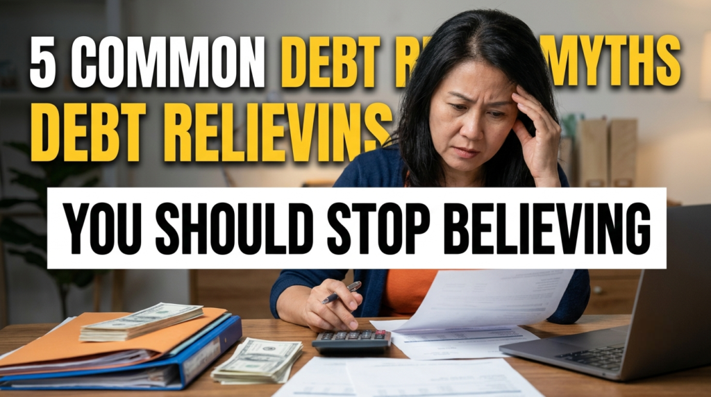5 Common Debt Relief Myths You Should Stop Believing