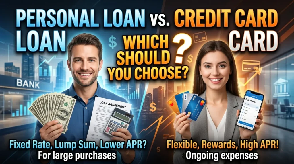 Personal Loan vs. Credit Card: Which Is Better?
